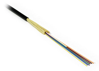Indoor fiber optic cable, with tight buffer